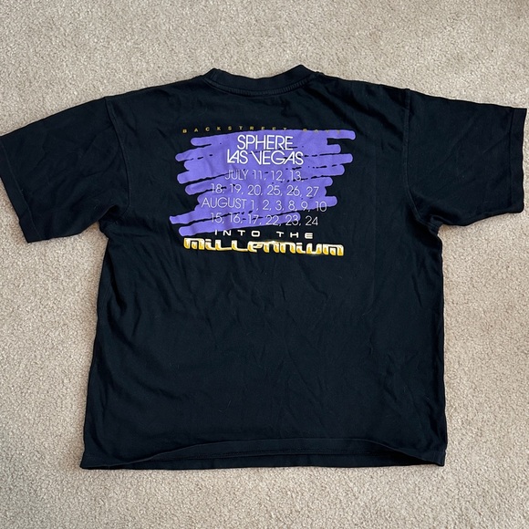 Backstreet Boys Sphere Into The Millennium Residency T-Shirt size large - Picture 3 of 5